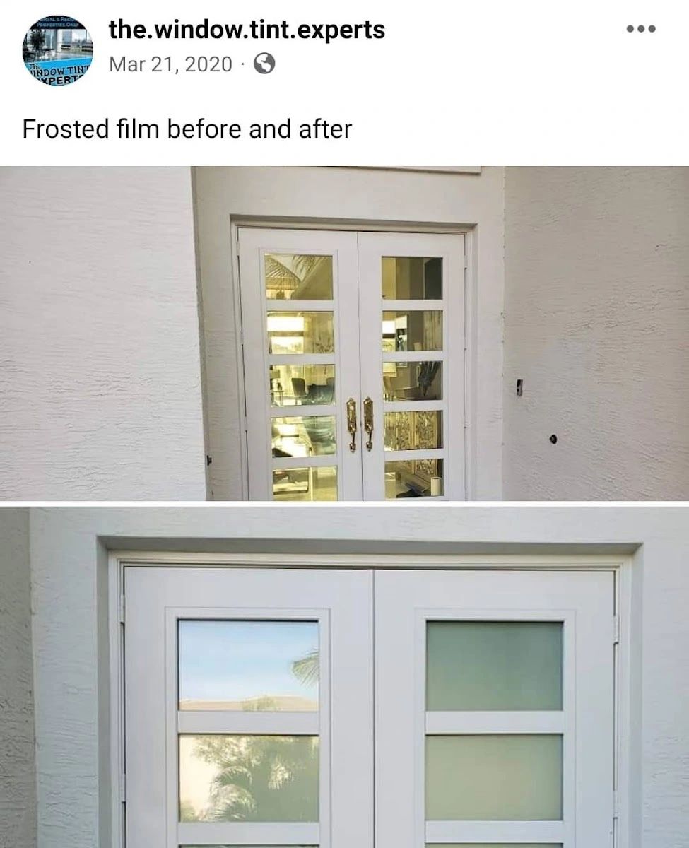 Window tinting project