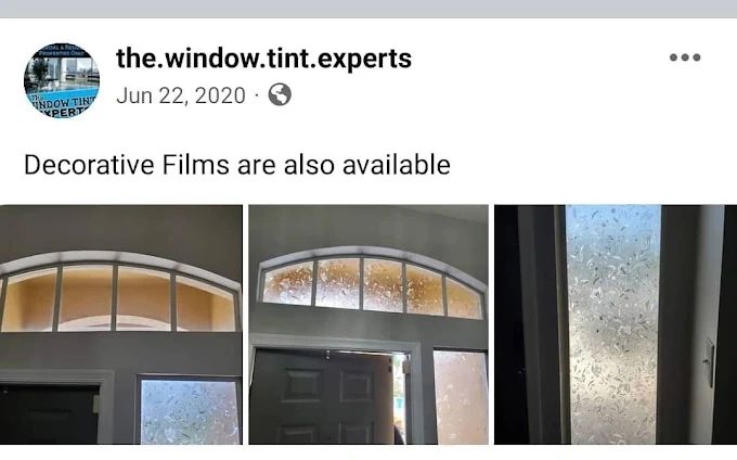 Window tinting project